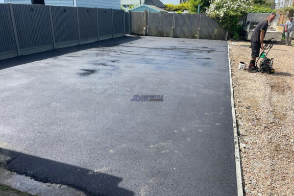 What is The Process for Tarmacking Over an Existing Concrete Surface?
