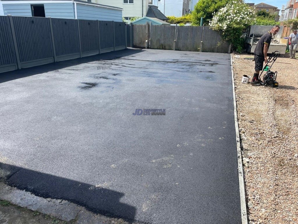What is The Process for Tarmacking Over an Existing Concrete Surface?