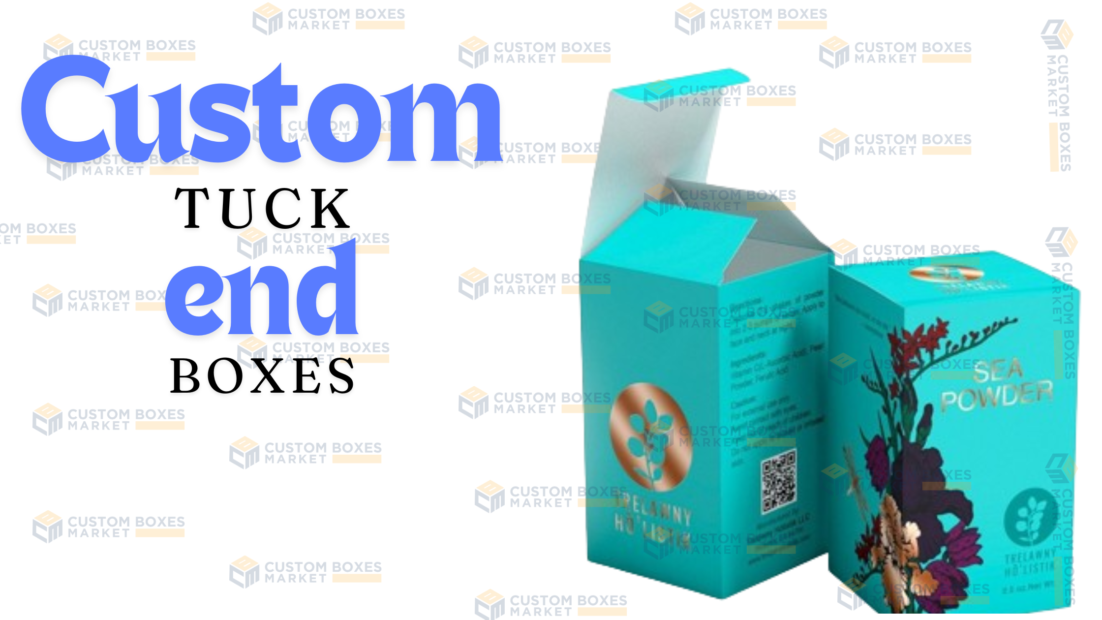 Custom tuck end boxes