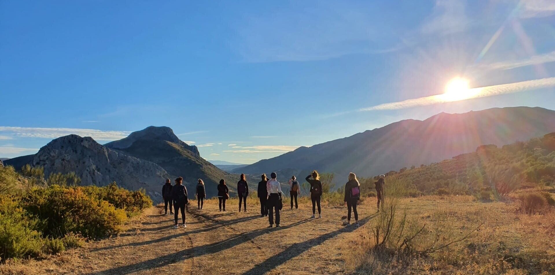 Retreat Location, Southern Spain, Almond Hill House, Wellness Jane-Bakx-Hiking-during-Yoga-retreats