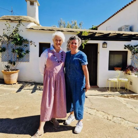 Kay and Becky owners Almond Hill House - Group Bookings in Andalucía Perfect Stays